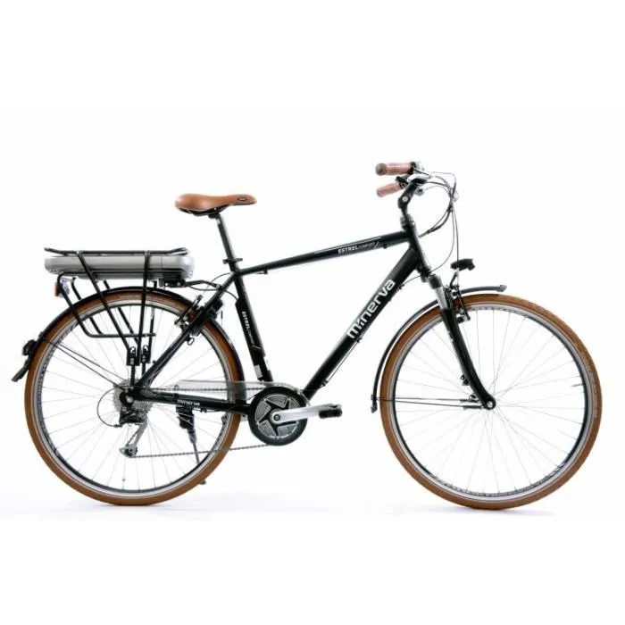 Vélo électrique Minerva Estrel C-motor Alivio 9-speed 53 - black - 53 cm