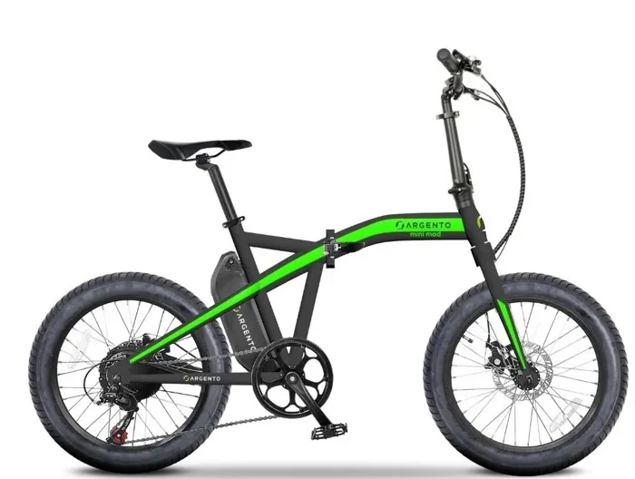 Vélo électrique pliable - Argento - MiniMad - Moteur Bafang 36V/250W - Batterie 36V 10.4Ah - 20 pouces