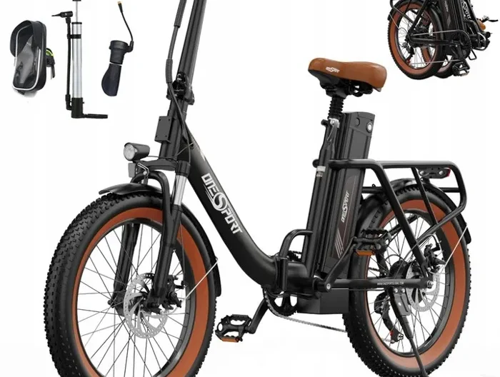 velo electrique pliable OT16 - Moteur 250W - batterie 15.6Ah - Autonomie 100km - avec pneus 20"*3.0 et SHIMANO 7 speed VAE