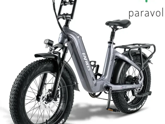 Vélo électrique urbain Fafrees F20 Master 500 W - Cadre en carbone brasé - Batterie Samsung 22,5 Ah - Pneus 20*4,0" - Gunmetal Gris