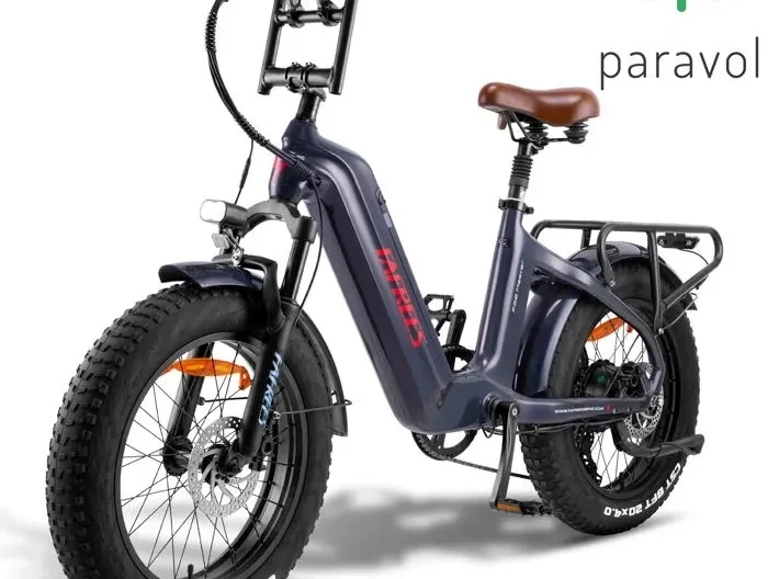 Vélo électrique urbain Fafrees F20 Master 500 W - Cadre en carbone brasé - Batterie Samsung 22,5 Ah - Pneus 20*4,0" - Aurora Gris