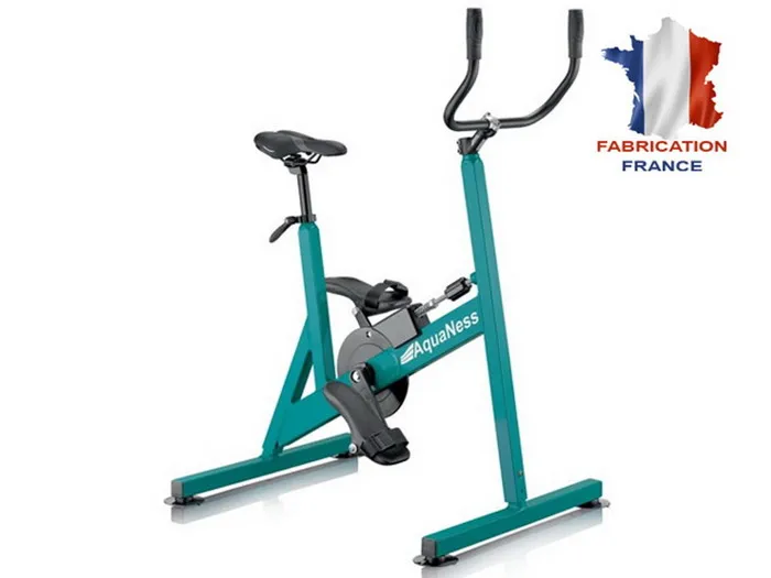 Vélo d'aquabike AquaNess piscine V2 vert