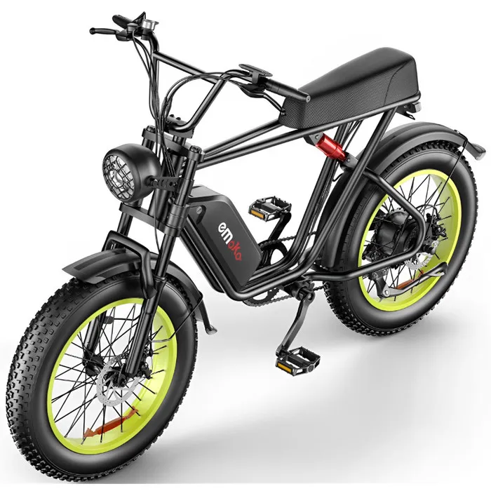 Vélo Électrique EMOKO C91 - Moteur 1000W - Batterie 48V 17.5Ah - 7 vitesse SHIMANO - Roue 20 - VTT homme – Image 2