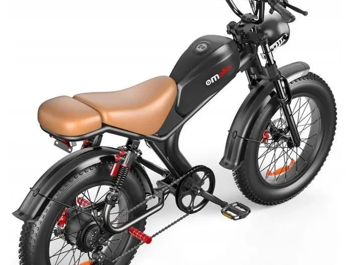 Vélo électrique EMOKO C93 - Moteur 1000W - Batterie amovible - 48V 20AH - Autonomie 80KM - SHIMANO 7 vitesses 20' VTT