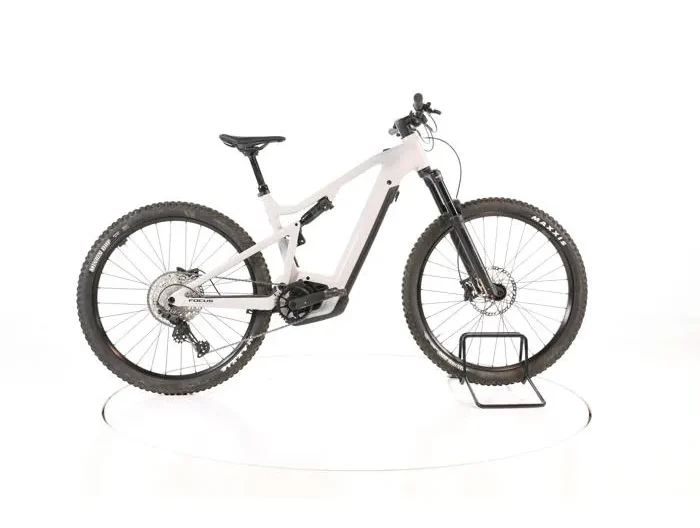 Vélo électrique - Focus Thron² 6.7 - blanc - VTT électrique tout suspendu - Bosch 625 Wh Reconditionné