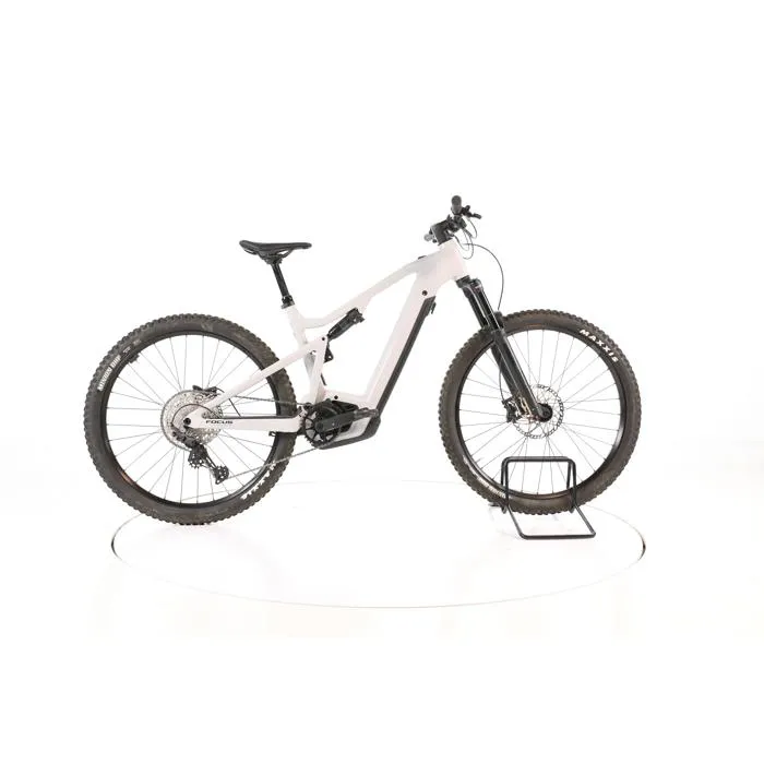 Vélo électrique - Focus Thron² 6.7 - blanc - VTT électrique tout suspendu - Bosch 625 Wh Reconditionné