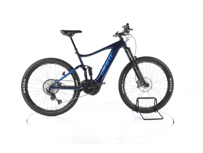 Vélo électrique - Giant Stance E+ Pro 0 - bleu - VTT électrique tout suspendu - Giant 621 Wh Reconditionné