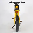 Vélo électrique MANGOSTEEN FT03, JAUNE, Avant et Arrière Anti-Choc Fat Pneu Vélo, 48V750W 4500MAH 45KM/H 15° – Image 2
