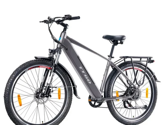 Vélo électrique - TTGO - M310 - Moteur 500W - Batterie 48V15Ah - 27.5 pouces - Gris