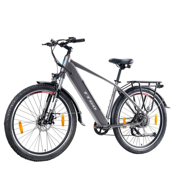 Vélo électrique - TTGO - M310 - Moteur 500W - Batterie 48V15Ah - 27.5 pouces - Gris