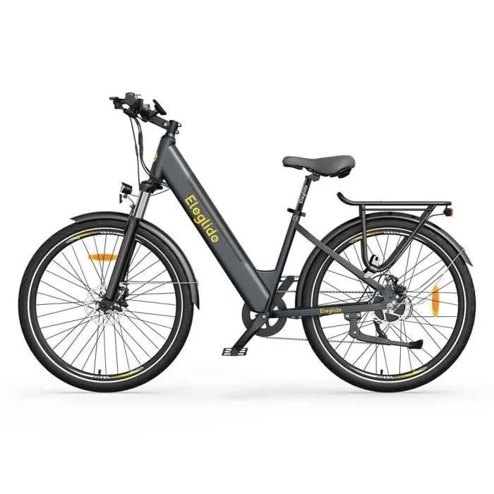 VTC Électrique ELEGLIDE T1 STEP-THRU Vélo Électrique, 250W 36V Moteur, 13Ah Batterie Amovible, 27.5 Pouces, Shimano 7 Vitesses – Image 2