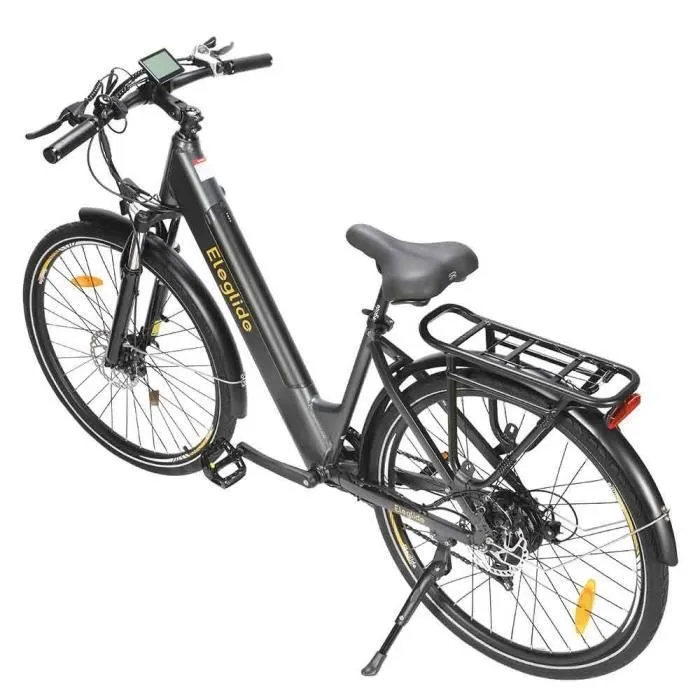 VTC Électrique ELEGLIDE T1 STEP-THRU Vélo Électrique, 250W 36V Moteur, 13Ah Batterie Amovible, 27.5 Pouces, Shimano 7 Vitesses – Image 4