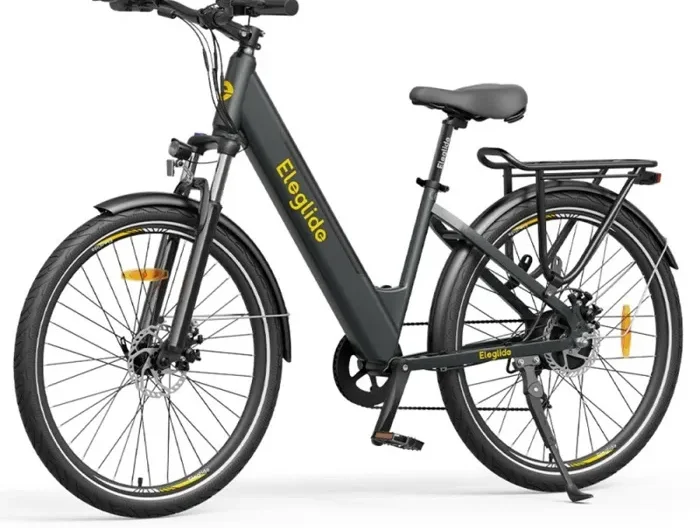 VTC Électrique ELEGLIDE T1 STEP-THRU Vélo Électrique, 250W 36V Moteur, 13Ah Batterie Amovible, 27.5 Pouces, Shimano 7 Vitesses